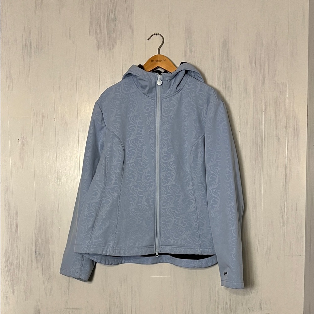 Outback Trading Company Light Blue Toole Soft‎ Shell Jacket Size 2X